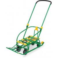 Санки Ника Nikki 3 зеленый (с механизмом выдвижных колесных шасси) Nik3/З купить ЦИТ Санки Ника Nikki 3 зеленый (с механизмом выдвижных колесных шасси) Nik3/З фото