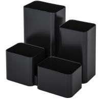 Подставка-органайзер BRAUBERG COMPACT, 4 отделения, 92х114х102 мм, черная, 238102 купить ЦИТ Подставка-органайзер BRAUBERG COMPACT, 4 отделения, 92х114х102 мм, черная, 238102 фото