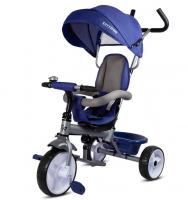 (м) Велосипед детский 3-х колесный City-Ride CR-B3-06DBL Рама сталь, "колясочная крыша", ручка управ фото