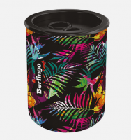 Точилка металлическая Berlingo "Funline" 2 отверстия, с контейнером, ассорти фото