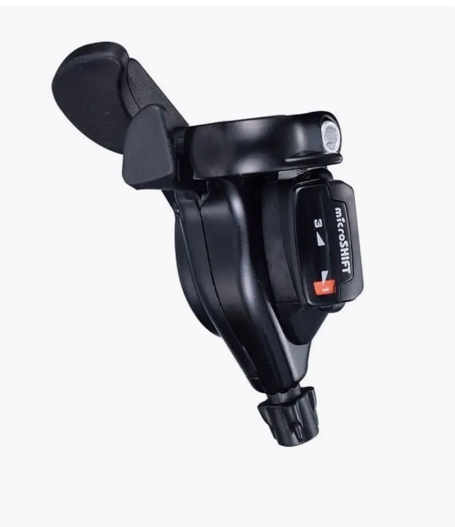 Шифтер MicroShift TS71-3L левый 3 скоростей, с тросом 1800мм фото
