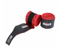 Бинты боксерские эластичные "Clinch Boxing Crepe Bandage Tech Fix" красные (длина 3.5 м) фото