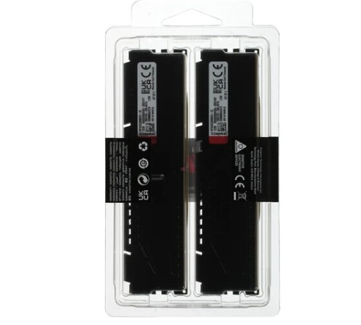 Оперативная память DDR5 32Gb (2x16Gb) (PC5-41600) 5200MHz Kingston FURY Beast RGB EXPO KF552C36BBEAK фото