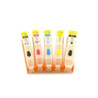 Перезаправляемые картриджи (ПЗК) для Canon PIXMA MG6240, MG6140, MG8240, MG8140 6 цветов, с авто чип фото