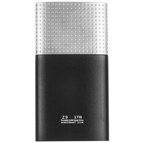 Внешний SSD накопитель Netac Z9 1Tb чёрный/серебро NT01Z9-001T-32BK фото