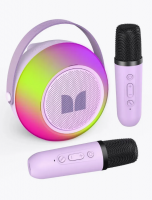 Колонка караоке портативная MONSTER M8 (MS62112) фиолетовая фото