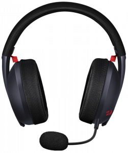 Игровые наушники с микрофоном REDRAGON Ire Pro черный 2,4G/Проводной фото