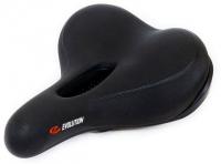Седло EVOLUTION, комфорт 256x226 мм, анатомическое, винил, черное TTG012 SD-EV-012G-0-BK фото