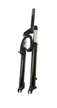 Вилка амортизационная TRIX 27.5"х1-1/8", алюминий, пружинно-эластомерная, безрезьбовой шток 260мм, х фото