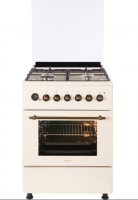 Газоэлектрическая плита NordFrost GE 6064 YR бежевый фото