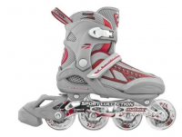 Роликовые коньки СК MATRIX красный р.31-34 фото