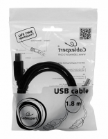 Кабель USB A - USB B 1,8 м Gembird\Cablexpert CCP-USB2-AMBM-6G 1.8м фото