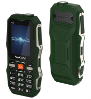Мобильный телефон MAXVI P100 Green (Зеленый) фото