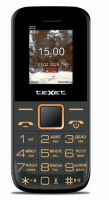 Мобильный телефон TEXET TM-202 черный фото