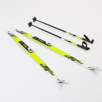 Лыжный комплект STC 130 NNN Start с палками (Step) (KID Lemon) фото