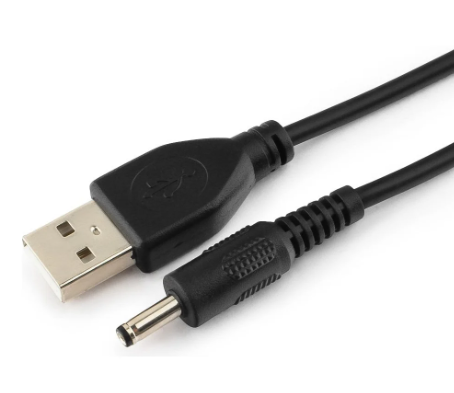 Кабель USB2.0 Cablexpert CC-USB-AMP35-6, AM/DC 3.5мм (для хабов)1.8м фото