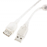 Удлинитель USB 2,0 0.75м Cablexpert CCF-USB2-AMAF-TR-0.75M фото