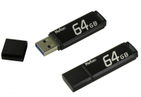 USB флеш-накопитель 64Gb Netac U351 черный USB 3.0 (NT03U351N-064G-30BK) фото