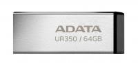 USB флеш-накопитель 64Gb A-Data  UR350 UR350-64G-RSR/BK USB 3.2 серебро/чёрный  фото