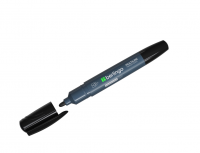 Маркер перманентный черный Berlingo, пулевидный, 2 мм фото