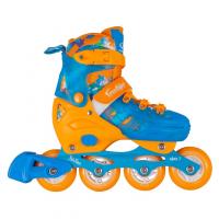 Роликовый коньки Tech Team Freestyler р.32-35 (M) оранжевый купить ЦИТ Роликовый коньки Tech Team Freestyler р.32-35 (M) оранжевый фото