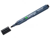 Маркер перманентный Berlingo "Multiline PE300" черный, пулевидный, 3мм BMc_16201 фото