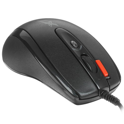 Мышь A4 X-710BK black optical Extra High Speed Oscar Editor USB фото