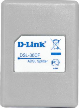 Сплиттер xDSL D-Link DSL-30CF/RS RJ-11 ADSL Annex A фото