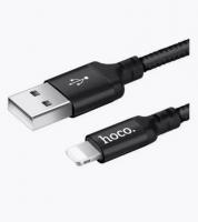 Кабель USB - Lightning HOCO X14 2м черный (6957531062882) фото