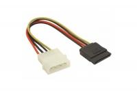 Кабель Molex - SATA  ATCOM (AT3798) - 0,15 м фото