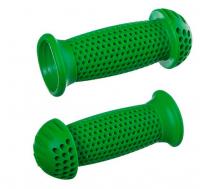 Грипсы STG GR112 100 мм, зеленые, "грибочки", для самоката и вело.,инд.уп Х87794 фото