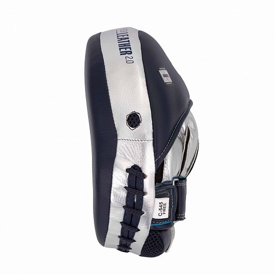 Лапы Clinch Focus Mitt Aero One темносине-серебристые фото