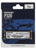 Накопитель SSD 1Tb M.2 2280 Patriot P320 3000/2200 NVMe PCIEx4 (P320P1TBM28) фото