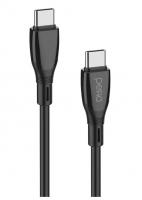 Кабель Type-C - Type-C PERO DC11 1м 60W черный (PRDC-11TT1MB) фото