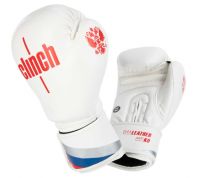 Перчатки боксерские Clinch Olimp бело-красные (вес 10 унций) C111 фото