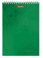 Блокнот БОЛЬШОЙ ФОРМАТ (200×290 мм) А4, 80 л., гребень, картон, жесткая подложка, BRAUBERG, 129804 фото