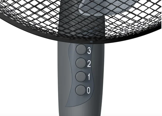 Вентилятор напольный HITT HT-6504 серый фото