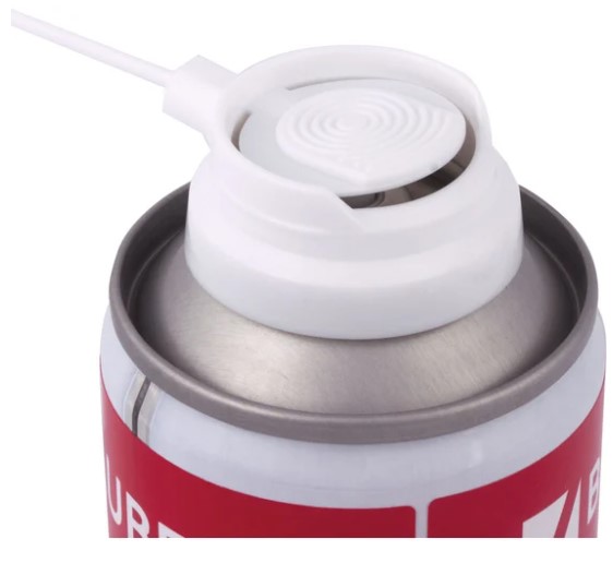 Баллон со сжатым воздухом BRAUBERG ДЛЯ ОЧИСТКИ ТЕХНИКИ 400мл, 511519 фото