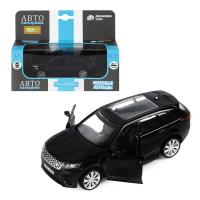 ТМ "Автопанорама" Машинка металлическая 1:42 Land Rover Range Rover Velar, черный, инерция, откр. дв фото