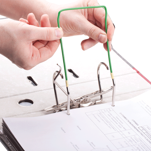 Механизмы для скоросшивания метало-пластиковые Комплект 10шт 80мм-110мм фото