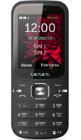Мобильный телефон TEXET TM-219 черный фото