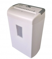 Шредер Cactus CS-SH-C3 белый (секр.P-4)/фрагменты/8лист./13лтр./скрепки/скобы/пл.карты фото