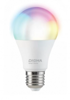 Умная LED-лампочка Digma DiLight A1 E27 11Вт 1150lm Wi-Fi (DLA1E27) фото