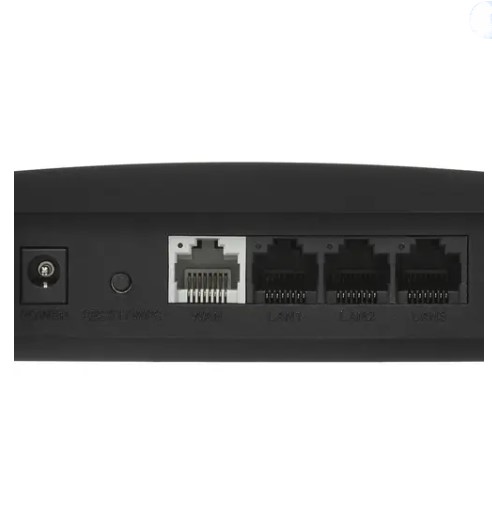 Wi-Fi роутер Mercusys MR70X AX1800 10/100/1000BASE-TX черный фото