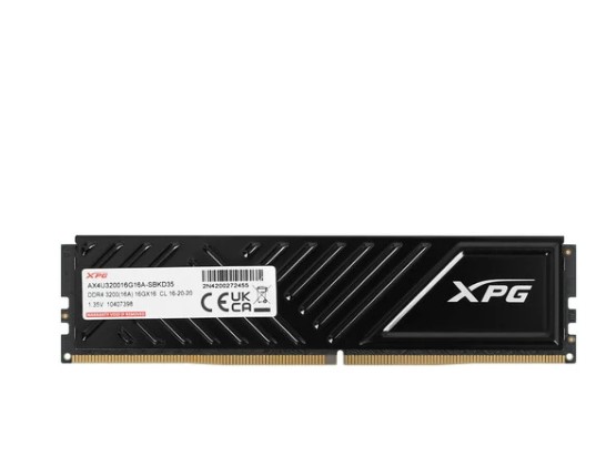 Оперативная память DDR4 16Gb (PC-25600) 3200MHz A-Data AX4U320016G16A-SBKD35 XPG Gammix D35 RTL фото
