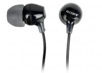 Наушники с микрофоном SONY MDR-EX15AP черный фото