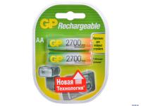 Аккумулятор АА GP 2700MAH 2 шт (270AAHC-2DECRC2) фото