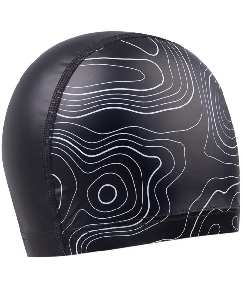 Шапочка для плавания 25DEGREES Effect Black 25D22010A, комбинированный фото