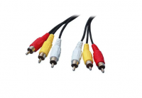 Кабель GEPLINK AT1004 3RCA-3RCA 3.0 m фото