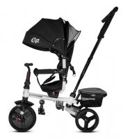 (м) Велосипед детский 3-х колесный City-Ride CR-B3-09EW рама сталь, колясочная крыша, ручка управлен фото